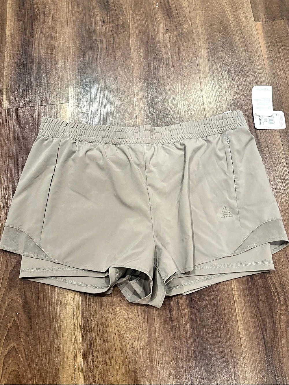 Reebok Relaxed Short Athletic Shorts Gray XXXL